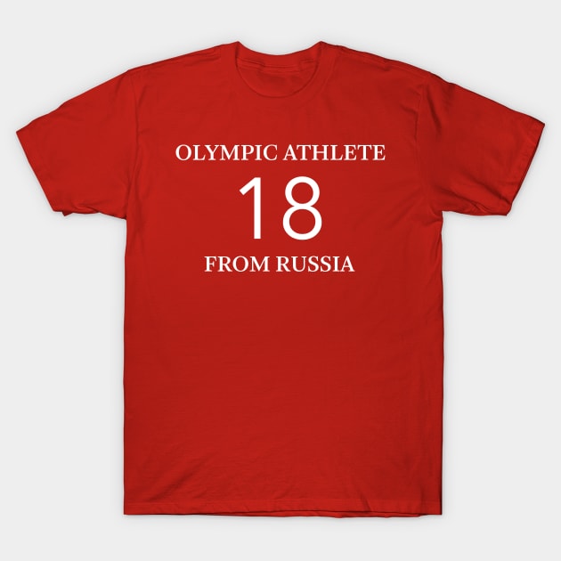 Olympic Athlete from Russia T-Shirt by KThad